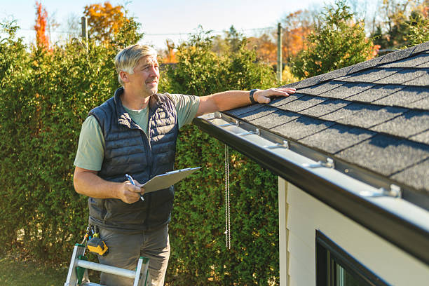 Professional Roof Repair technician working in East Providence, RI